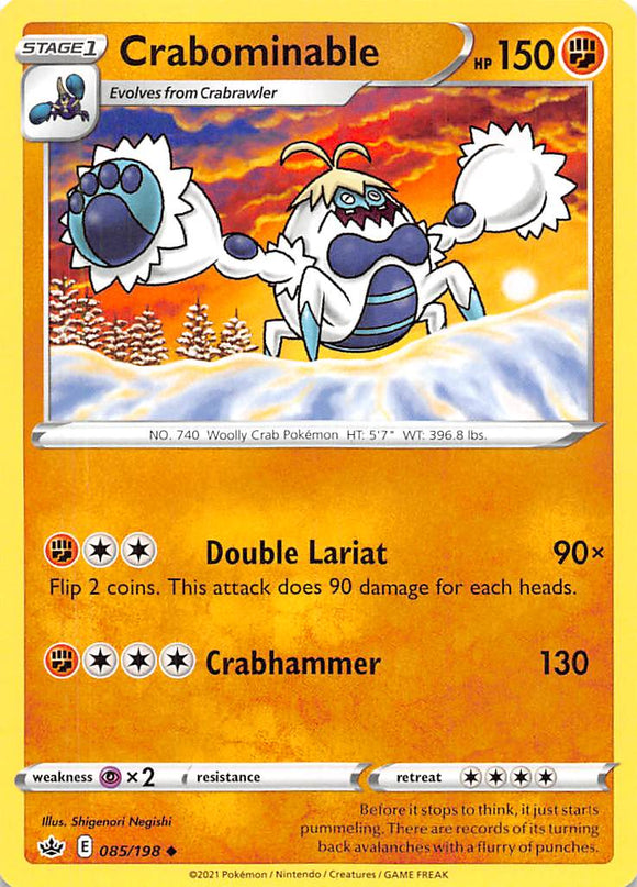 Cangrejominable (085/198) [Espada y escudo: Reinado escalofriante] 