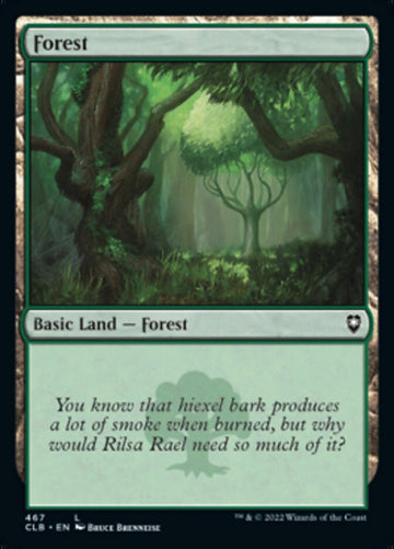 Bosque (467) [Commander Legends: Batalla por la Puerta de Baldur] 