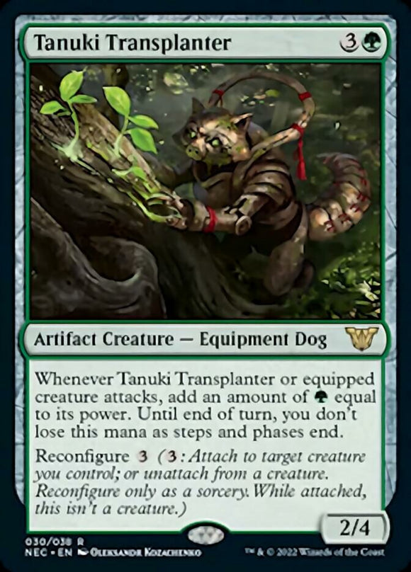 Trasplantador de Tanuki [Kamigawa: Neon Dynasty Commander] 