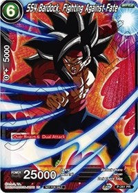 SS4 Bardock, luchando contra el destino (P-261) [Tarjetas de promoción de torneos] 
