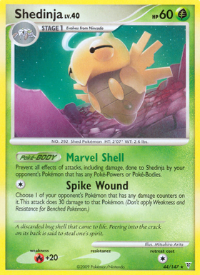 Shedinja (44/147) [Platino: Vencedores supremos] 