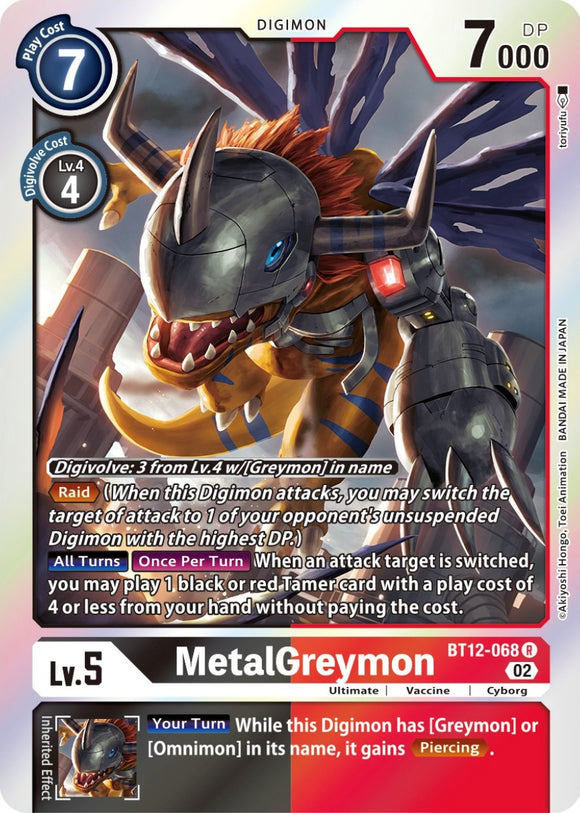 MetalGreymon [BT12-068] [A través del tiempo] 
