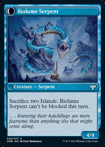 Biolume Egg // Biolume Serpent [Innistrad: Crimson Vow] - 0