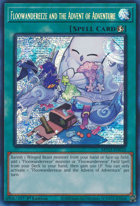 Floowandereeze y el advenimiento de la aventura [MP23-EN032] Prismatic Secret Rare 