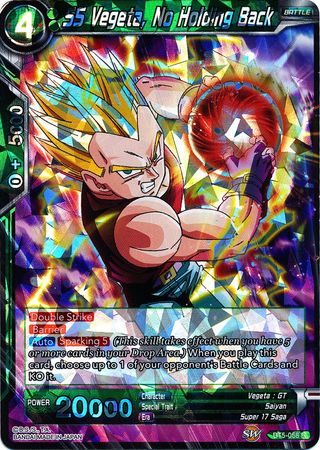 SS Vegeta, sin reservas (BT5-058) [Renacimiento milagroso] 