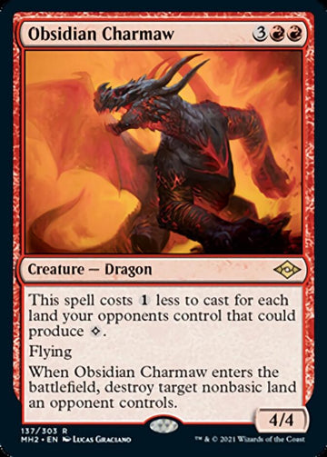Obsidian Charmaw [Modern Horizons 2] - 0