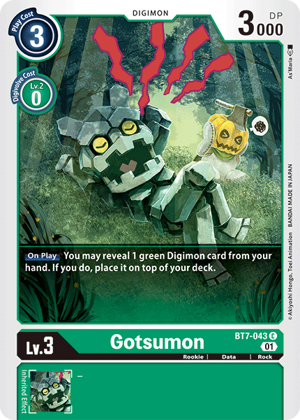 Gotsumon [BT7-043] [Próxima aventura] 
