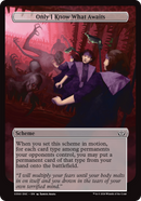 Only I Know What Awaits (Full Art) [Duskmourn: Archenemy]-1