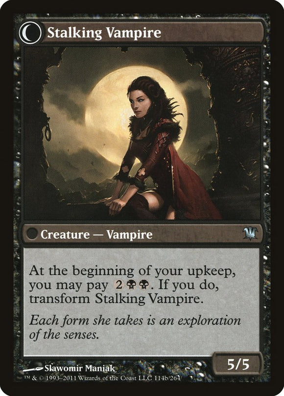 Murciélago chillón // Vampiro acechador [Innistrad] 