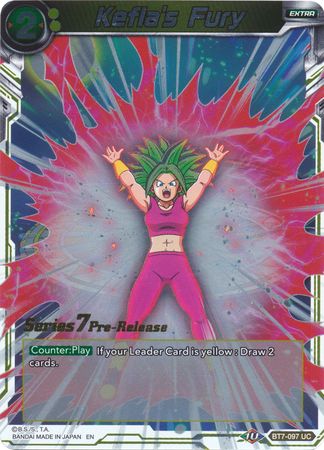 Furia de Kefla (BT7-097_PR) [Promociones previas al lanzamiento de Asalto de los Saiyans] 