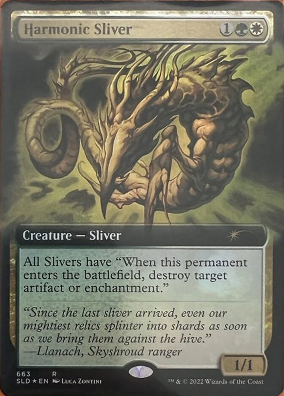 Fragmento armónico (ilustración extendida) [Promociones de lanzamiento de Secret Lair] 