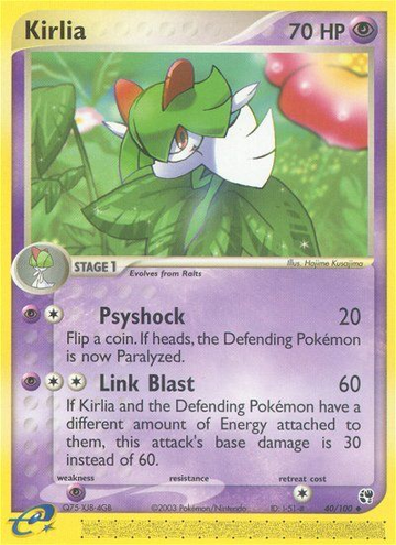 Kirlia (40/100) [EX: Tormenta de arena] 