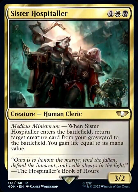 Hermana Hospitalaria (referencia de aumento) [Warhammer 40,000] 