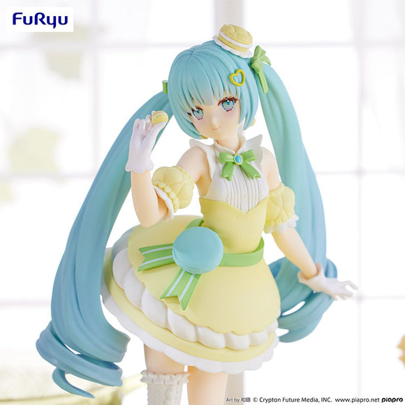 Hatsune Miku Exceed Creative Figure -SweetSweets Series Macaroon Citron Color Ver.