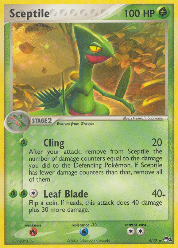 Sceptile (17/4) [Serie POP 1] 