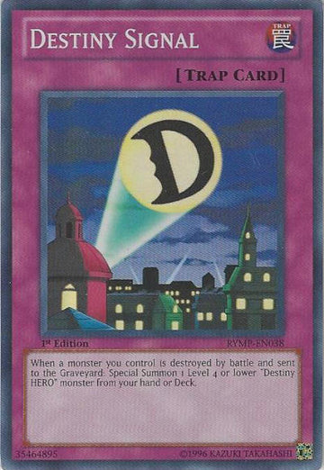 Señal del destino [RYMP-EN038] Súper rara 