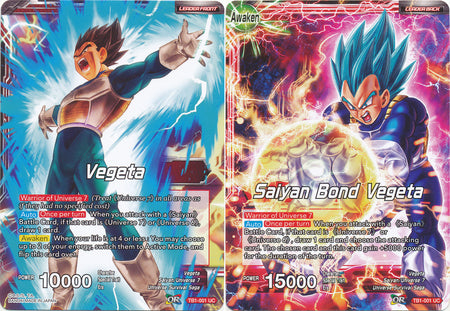 Vegeta // Saiyan Bond Vegeta (TB1-001) [El Torneo del Poder] 
