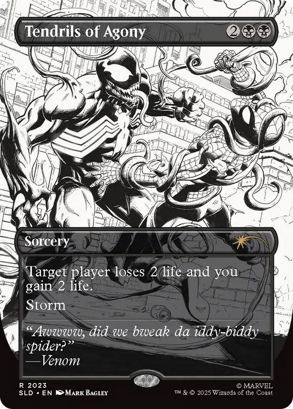 Tendrils of Agony (2023) (Rainbow Foil) [Secret Lair Drop Series]