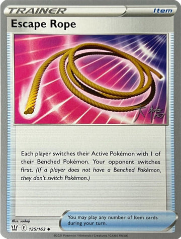Cuerda de escape (125/163) (Ice Rider Palkia - Rikuto Ohashi) [Campeonato del Mundo 2022] 