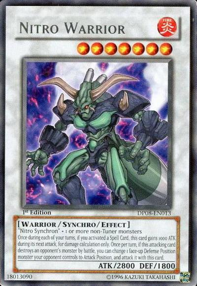 Nitro Warrior [DP08-EN013] Raro 