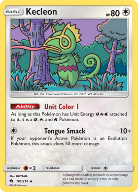 Kecleon (161/214) [Sol y Luna: Trueno Perdido] 