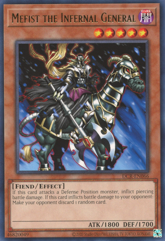 Mefist el General Infernal [DCR-EN066] Raro 
