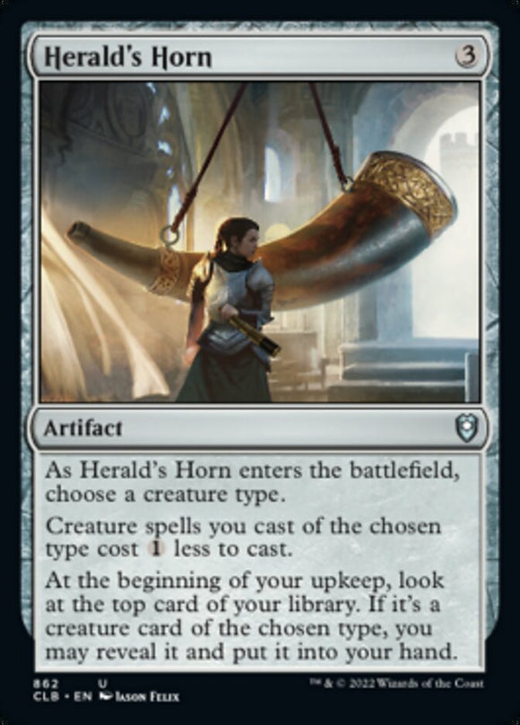 Cuerno del heraldo [Commander Legends: Battle for Baldur's Gate] 