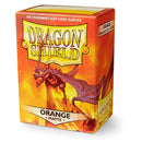 Dragon Shield: Standard 100ct Sleeves - Orange (Matte)-2