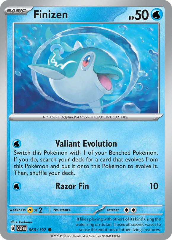 Finizen (060/197) [Scarlet &amp; Violet: Llamas de obsidiana] 