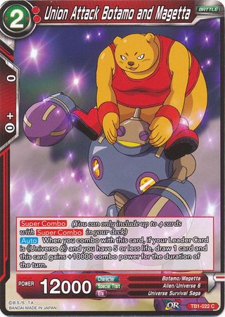 Unión ataca a Botamo y Magetta (TB1-022) [El Torneo del Poder] 