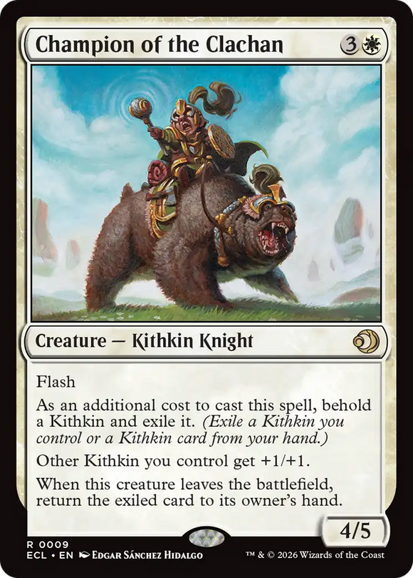 Champion of the Clachan [Lorwyn Eclipsed]
