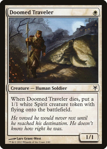 Doomed Traveler [Duel Decks: Sorin vs. Tibalt] - 0