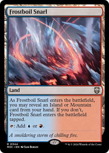 Gruñido de ebullición helada [Comandante de Modern Horizons 3] 