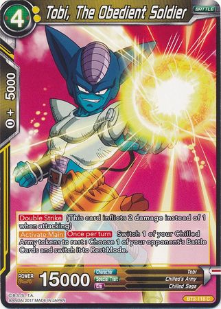 Tobi, el soldado obediente (BT2-118) [Union Force] 