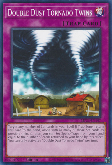 Tornados de polvo gemelos dobles [MP23-EN147] Común 