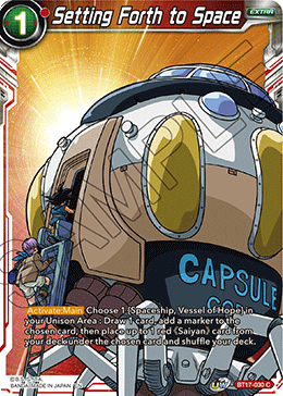Partiendo hacia el espacio (BT17-030) [Ultimate Squad] 
