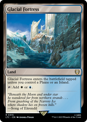 Fortaleza Glacial [El Señor de los Anillos: Cuentos del Comandante de la Tierra Media] 