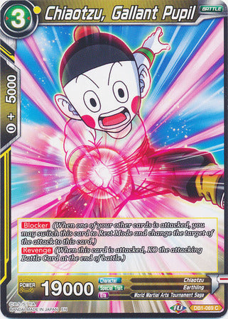 Chiaotzu, alumno valiente (DB1-069) [Pelea de dragones] 