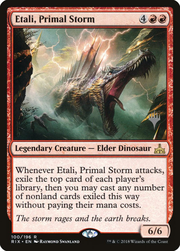 Etali, Primal Storm (paquete promocional) [Promociones de Rivals of Ixalan] 