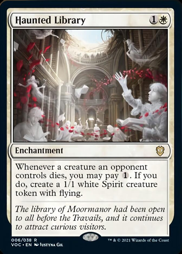 Biblioteca embrujada [Innistrad: Crimson Vow Commander] 