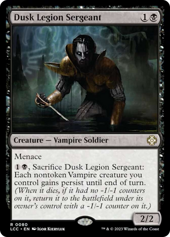 Sargento de la Legión del Crepúsculo [Comandante de Las Cavernas Perdidas de Ixalan] 