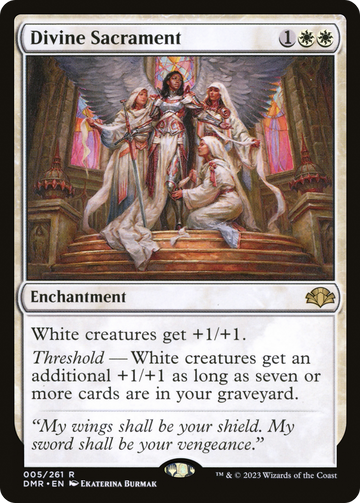 Divino Sacramento [Dominaria Remastered] 