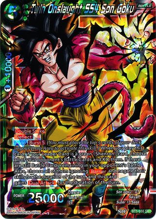 Embestida gemela SS4 Son Goku (BT5-055) [Renacimiento milagroso] 