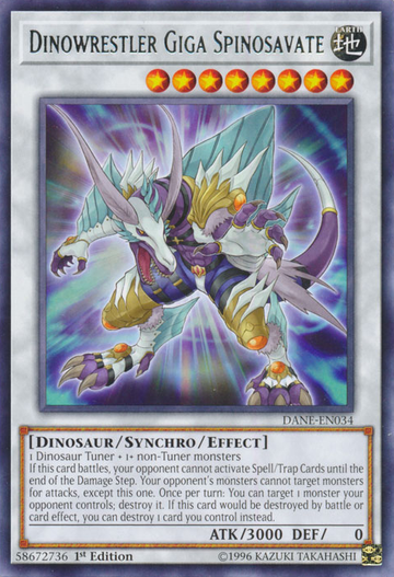 Luchador de dinosaurios Giga Spinosavate [DANE-EN034] Raro 