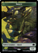 Insect // Bird Double-Sided Token [Dominaria Remastered Tokens]-1