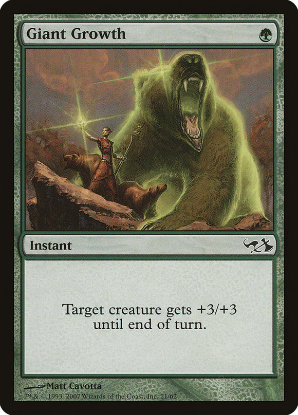 Crecimiento gigante [Duel Decks: Elfos vs. Goblins] 