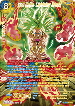 SS2 Kefla, Velocidad del rayo (SPR) (BT15-148) [Duelo de los saiyajin] 
