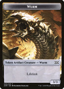 Thopter (008) // Wurm (030) Double-Sided Token [Double Masters Tokens]-2