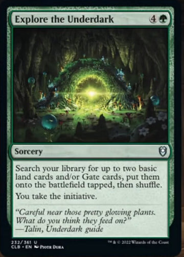Explora la Infraoscuridad [Commander Legends: Battle for Baldur's Gate] 