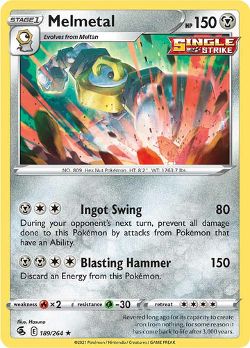 Melmetal (189/264) [Espada y escudo: Golpe de fusión] 